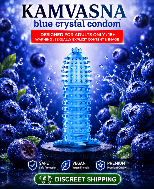 Crystal Silicon Doted Condom Reusable