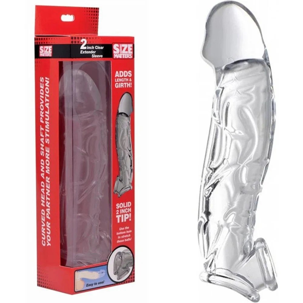 6inch Transparent Silicone Condom|| Washable And Reusable