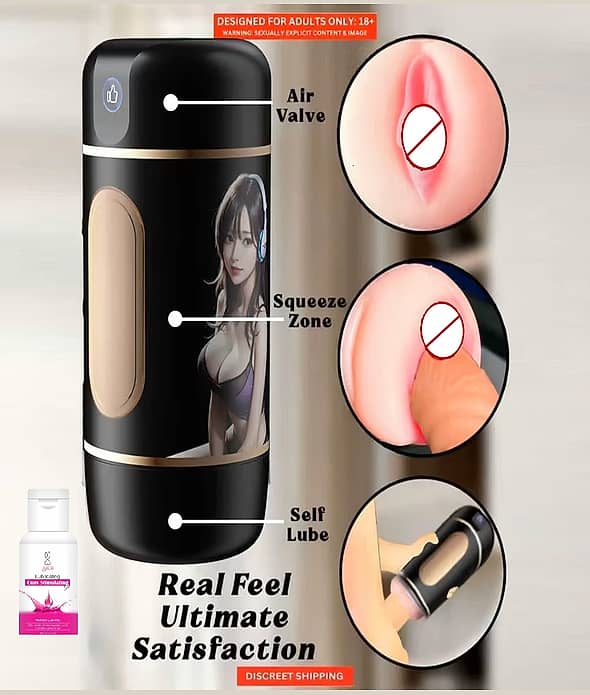 Black Cup Hand-held Pocket Pussy Masturbator silicon sexy doll toy full body sexy toy low price silicon Pussy For Man