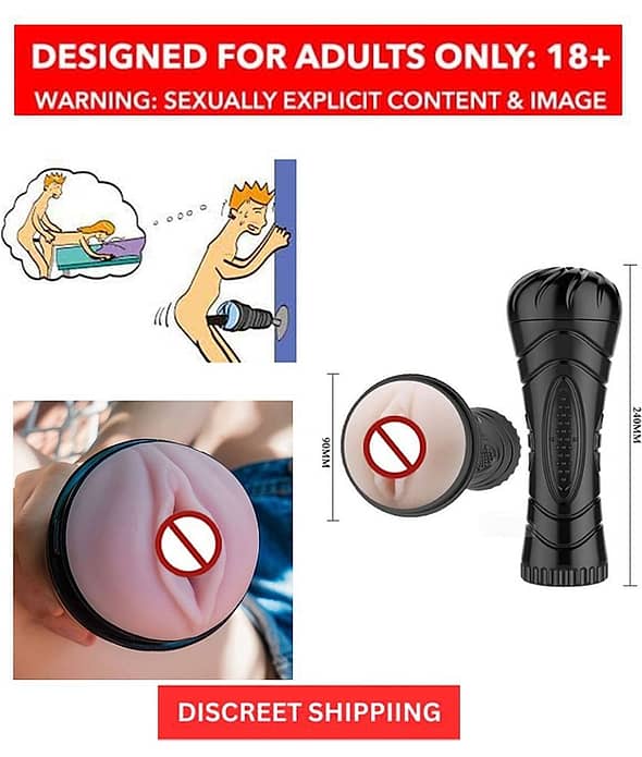 Big Size Handy Masturbator Flashlight Pussy with Sexy Virgin Vagina Sex Toys